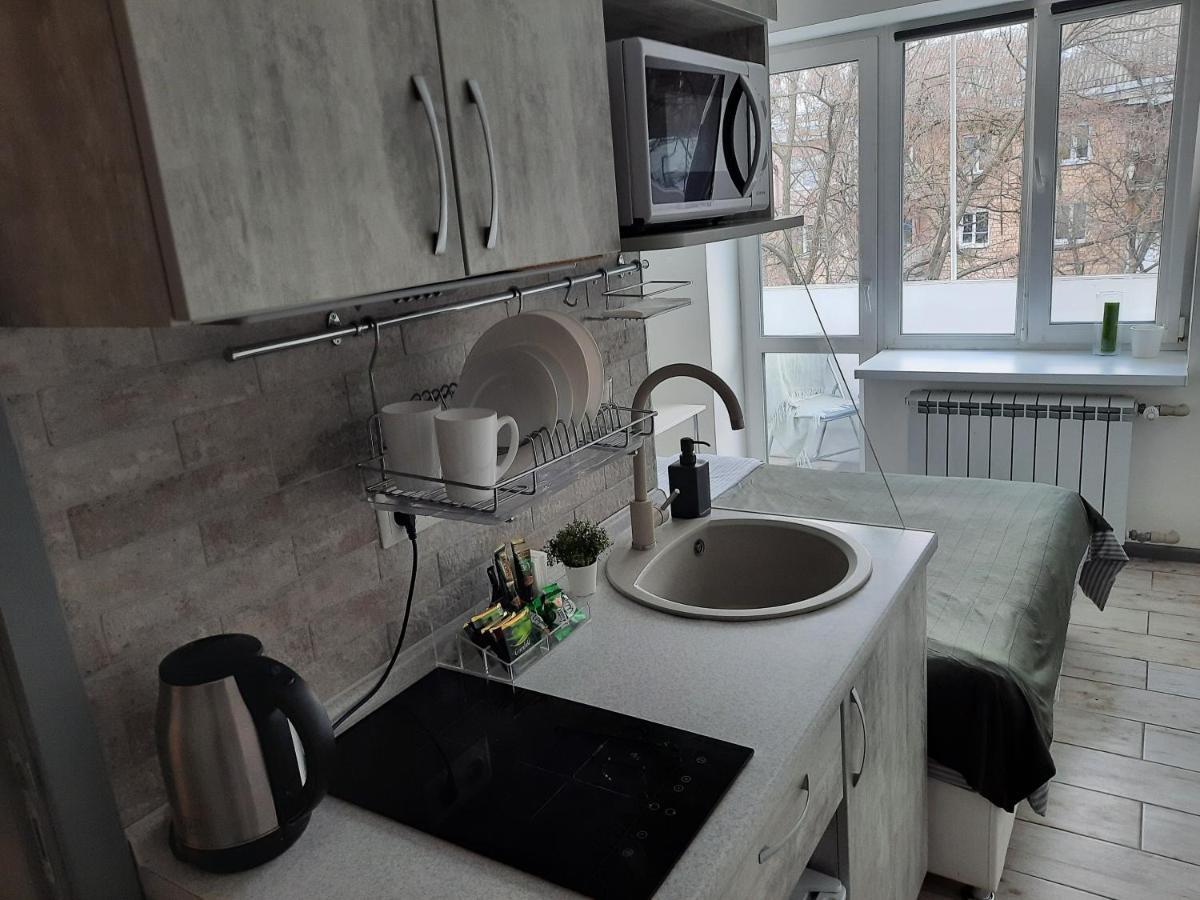 Посуточно Мини-Студия Метро Дорогожичи Киев Buitenkant foto